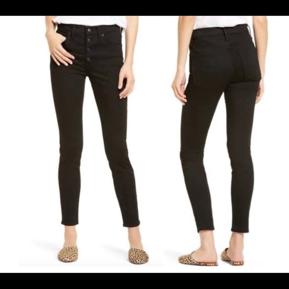 Button Up Black Pants